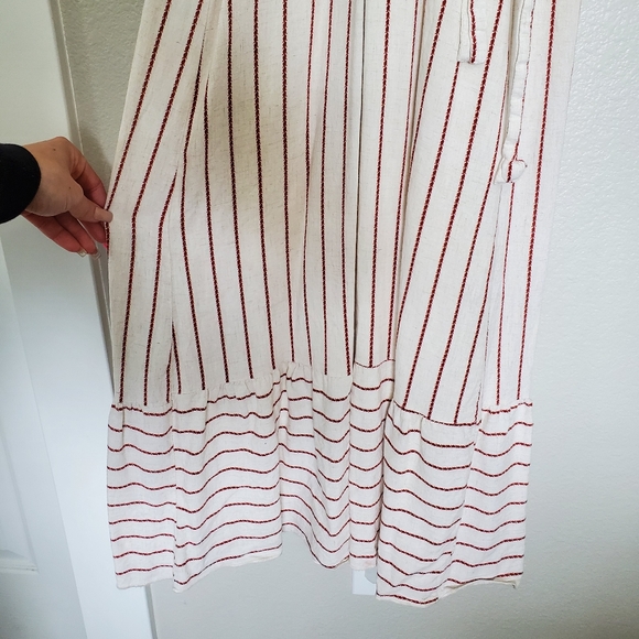 Cream and red dress - Picture 4 of 6